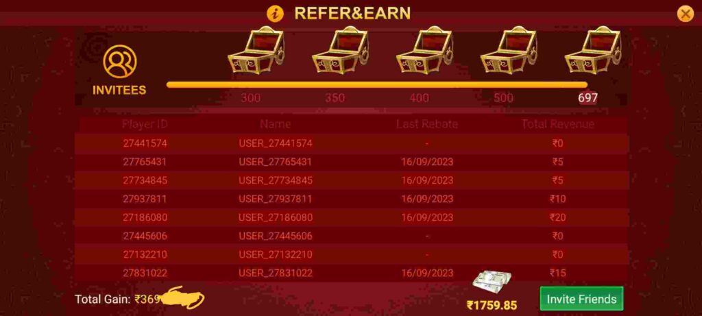 Game Teen Patti Lotus | Download Signup Bonus Rs.50 | Withdrawal Rs.100 4