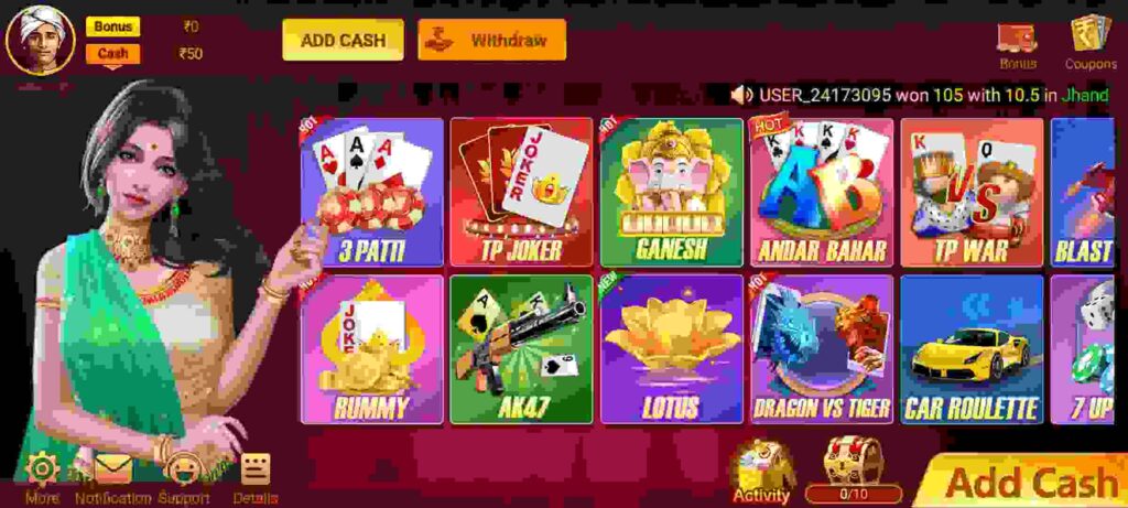 Teen Patti Lotus APK Download – Get ₹50 Bonus | Rummy Lotus App 1